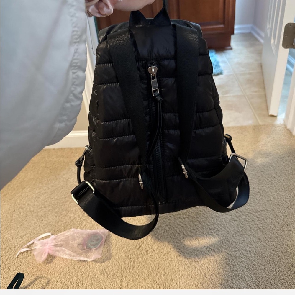 Sondra Robert Squared Quilted Backpack - image 3